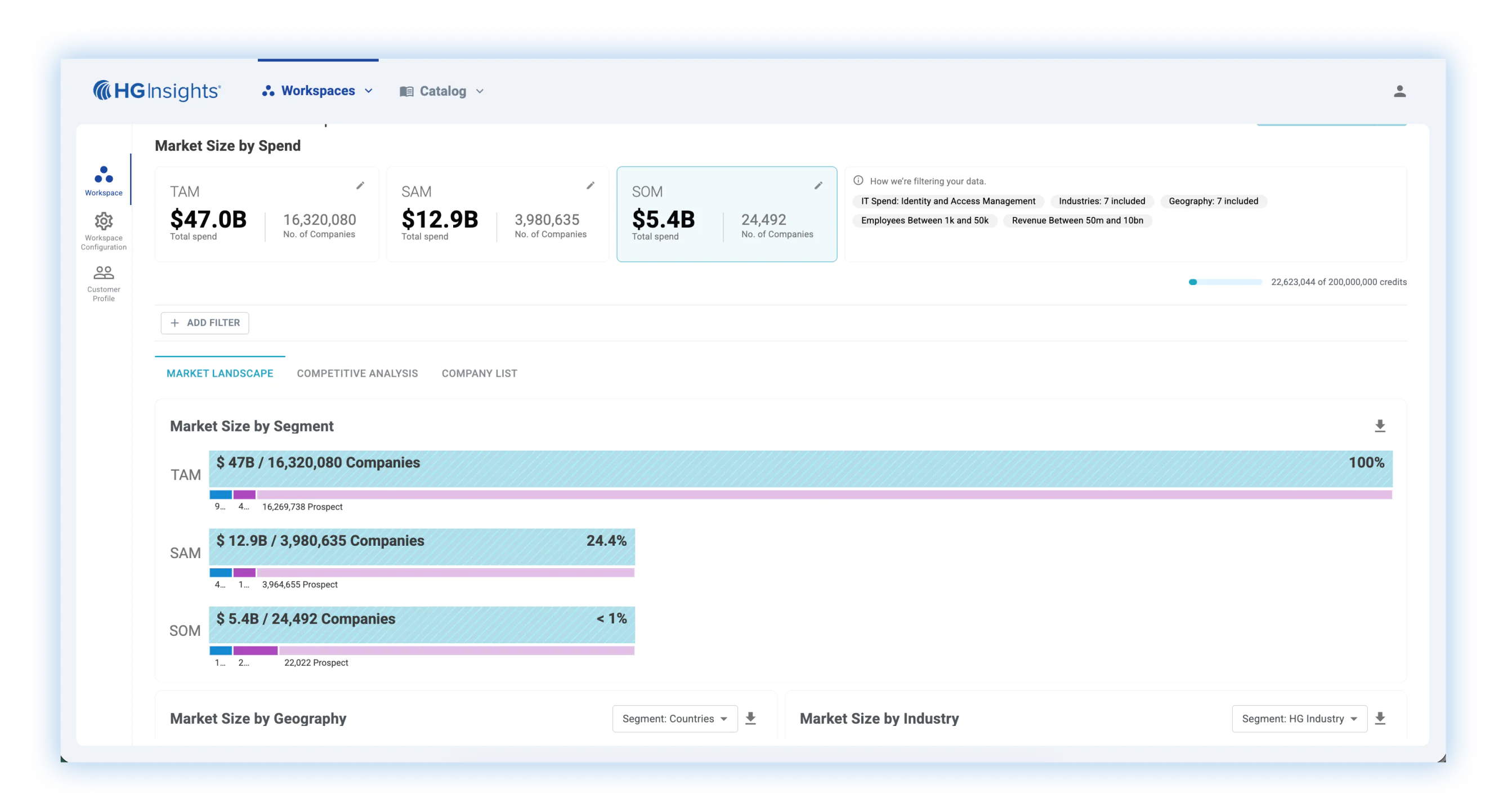 HG Insights Market Analyzer Copilot