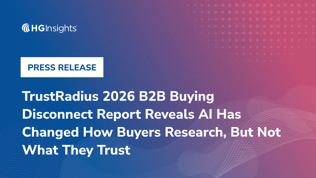Press Release TrustRadius 2026 B2B Buying Disconnect Report