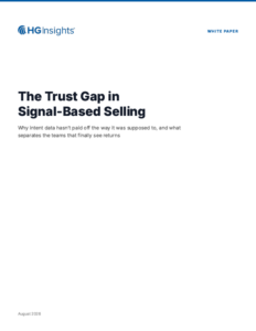 The Trust Gap in Signal-Based Selling