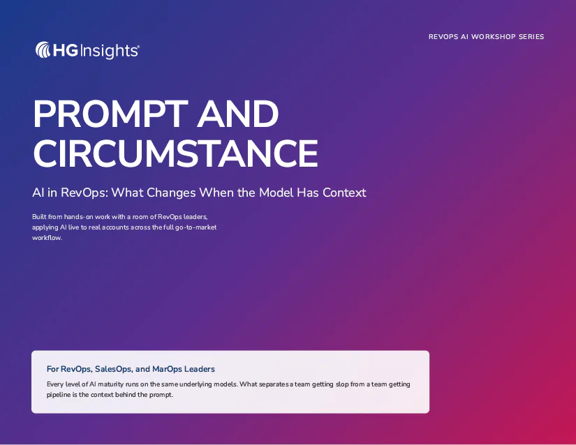 Image: Prompt and Circumstance: AI in RevOps What changes when the model has context