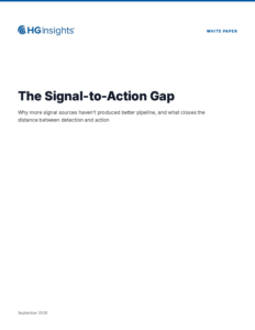The Signal-to-Action Gap