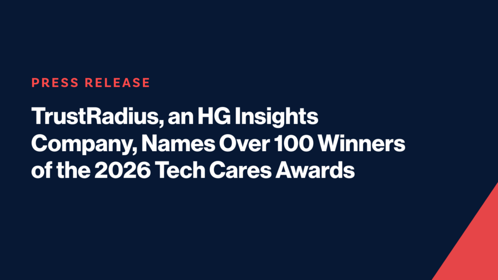 Image: TrustRadius, an HG Insights Company, Names Over 100 Winners of the 2026 Tech Cares Awards