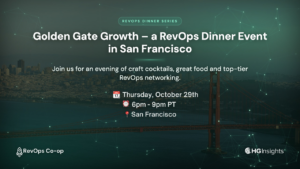 Golden Gate Growth – a RevOps Dinner Event in San Francisco