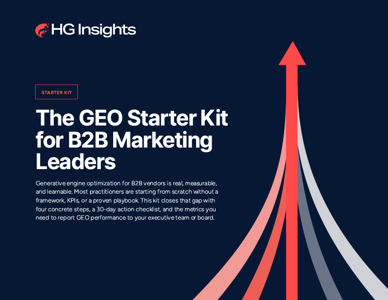 Image: The GEO Starter Kit for B2B Marketing Leaders