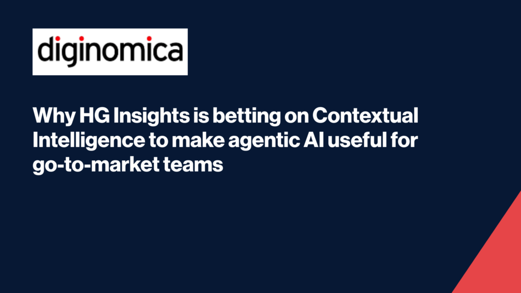 Image: Why HG Insights is betting on Contextual Intelligence to make agentic AI useful for go-to-market teams